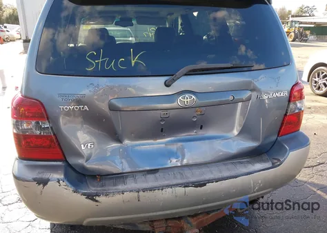 2004 Toyota Highlander Limited V6 from USA, damaged, VIN JTEDP21A040009539